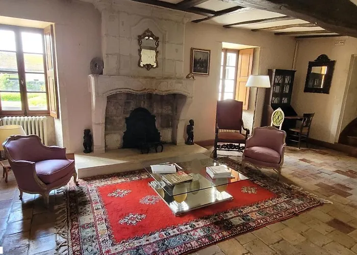 빌라 Nouveau! Propriete Historique Avec Piscine, Proche Chateaux De La Loire Et Futuroscope *