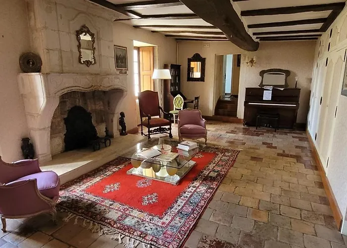 빌라 Nouveau! Propriete Historique Avec Piscine, Proche Chateaux De La Loire Et Futuroscope *