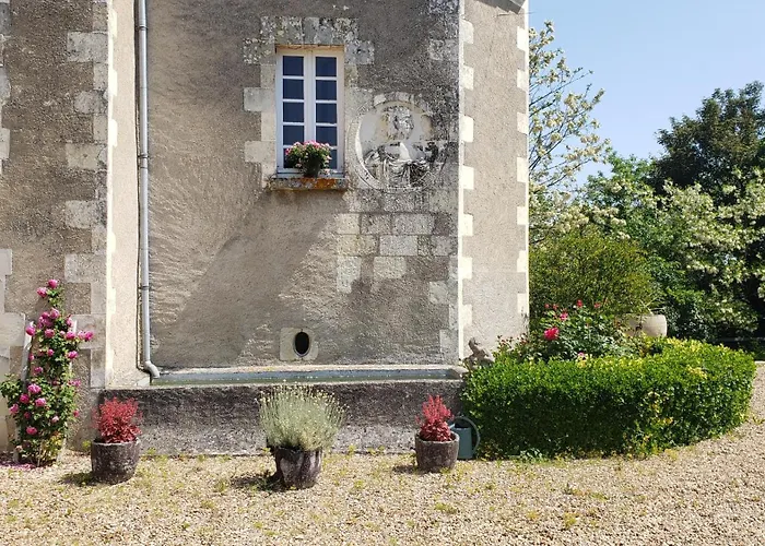 빌라 Nouveau! Propriete Historique Avec Piscine, Proche Chateaux De La Loire Et Futuroscope *