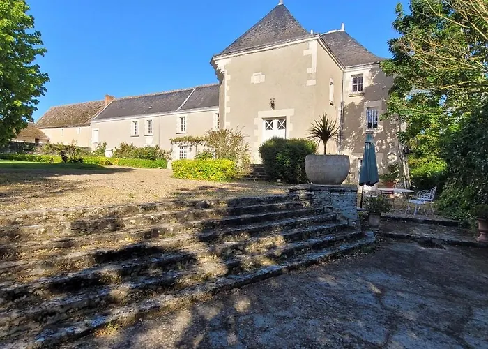 Nouveau! Propriete Historique Avec Piscine, Proche Chateaux De La Loire Et Futuroscope *