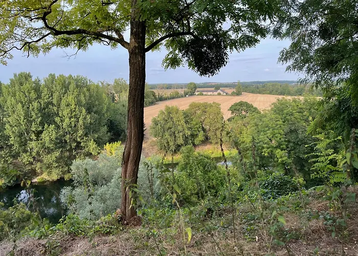 빌라 Nouveau! Propriete Historique Avec Piscine, Proche Chateaux De La Loire Et Futuroscope