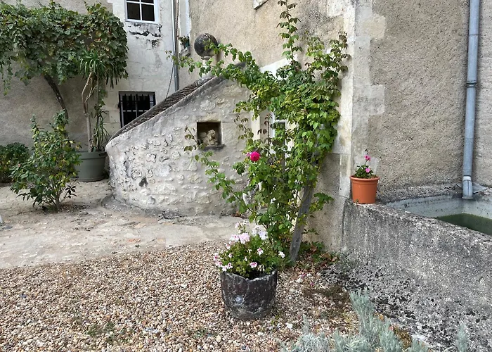 Nouveau! Propriete Historique Avec Piscine, Proche Chateaux De La Loire Et Futuroscope 빌라